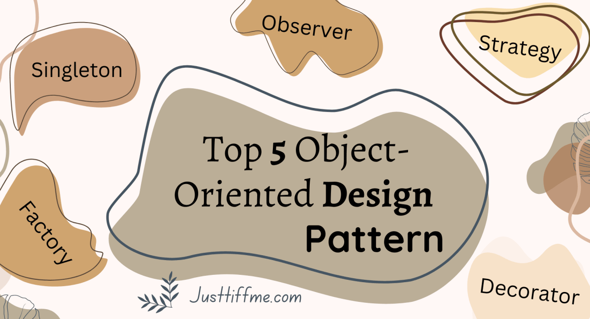 Top 5 object-oriented programming design patterns
